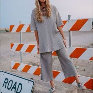 Dressed In LALA Ribbed Playsuit